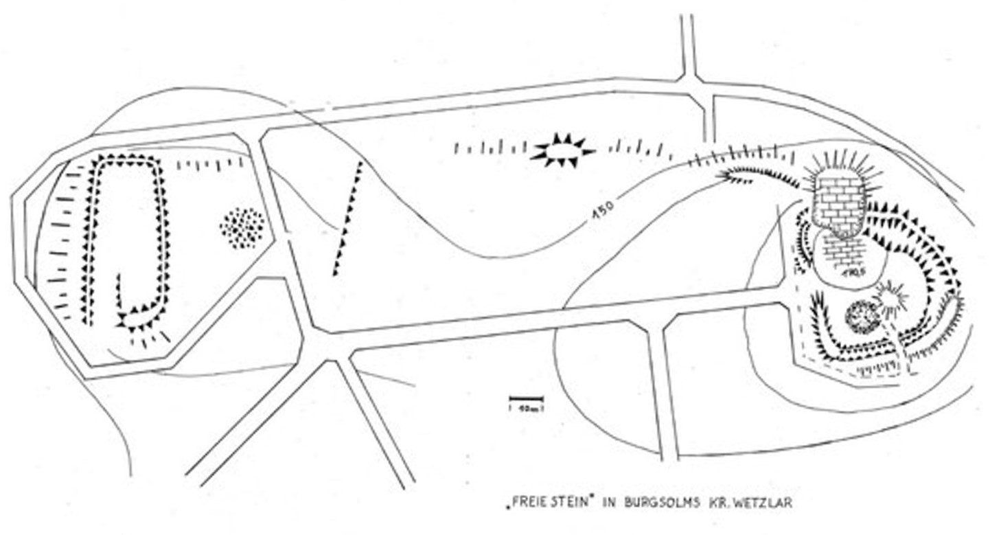 Burgsolms, Am Freien Stein 00