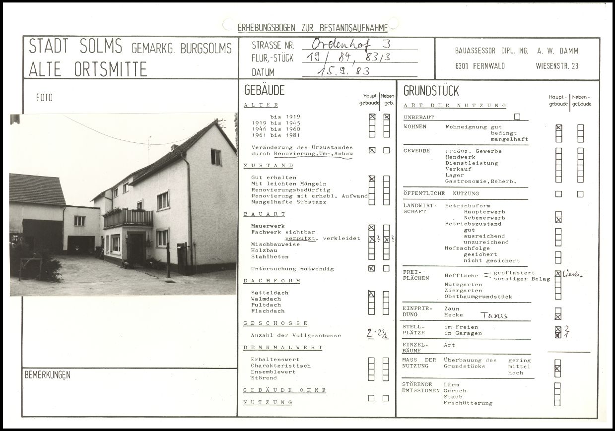 Burgsolms, Ordenhof 03